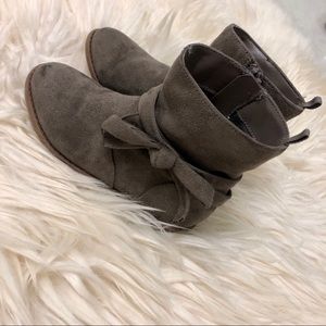 Joe fresh toddler girl’s fall brown suede boots